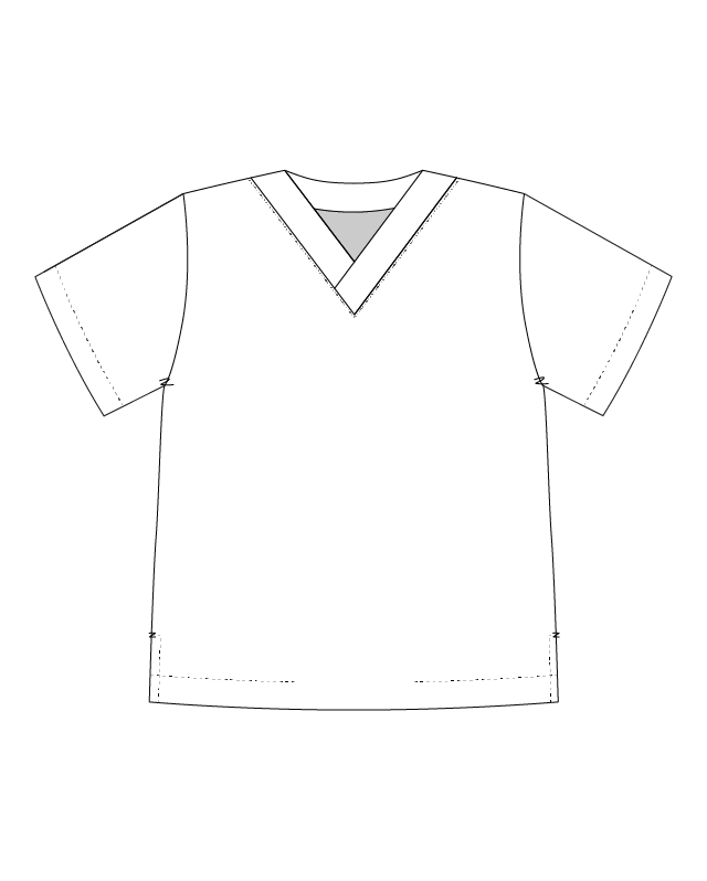 Medical Scrub Top Merchfoundry